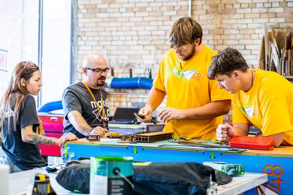 Pulaski Academy Team Heads to National Make48 Innovators Competition